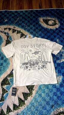 Disney Toy Story Graphic T-Shirt White xs